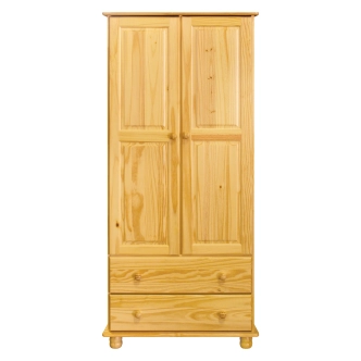 Skříň 2dveřová BRIGGS, lak