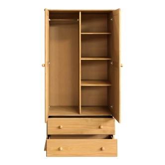 Skříň 2dveřová BRIGGS, vosk