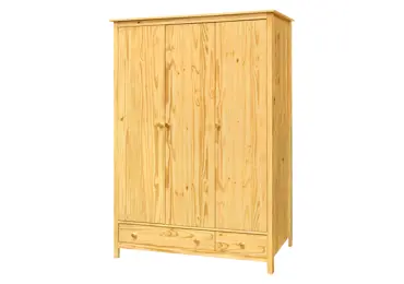 Skříň 3dveřová DWAYNE, masiv borovice