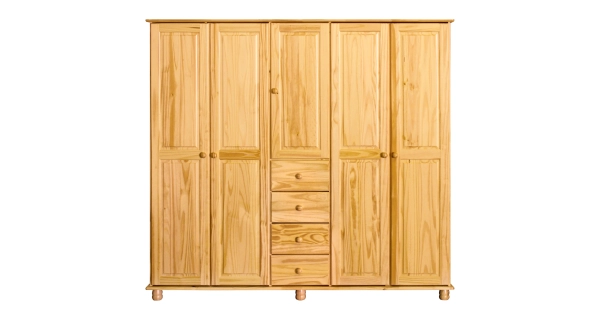 Skříň 5dveřová BRIGGS, lak