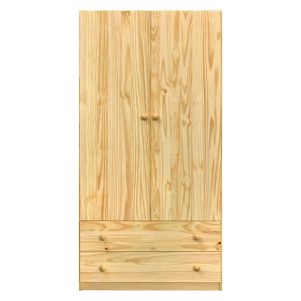 Skříň AMENTET 2D2S, masiv smrk