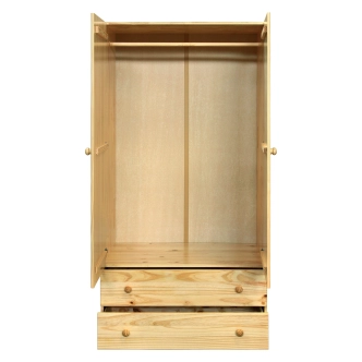 Skříň AMENTET 2D2S, masiv smrk