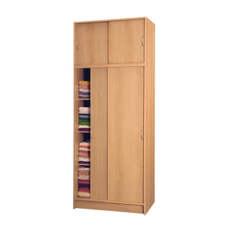 Skříň AMNE s posuvnými dveřmi, buk