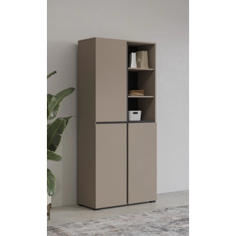 Skříň BONIFACIO 3D, congo/černá