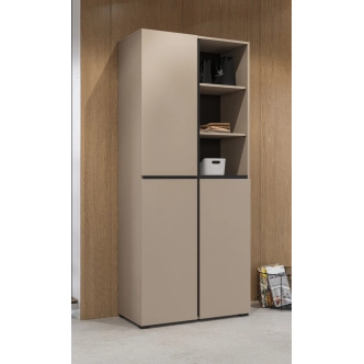 Skříň BONIFACIO 3D, congo/černá