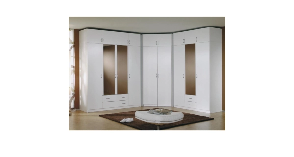 Skříň BUANG 3D2S, bílá