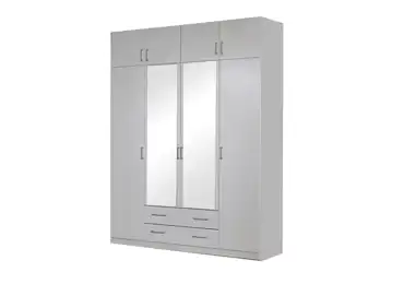 Skříň BUANG 4D2S, bílá