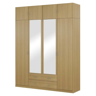 Skříň BUANG 4D2S, buk