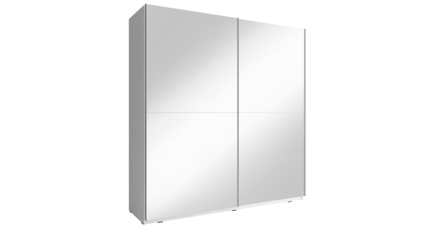 Skříň CHAUS typ 3 se zrcadlem 150 cm, bílá 