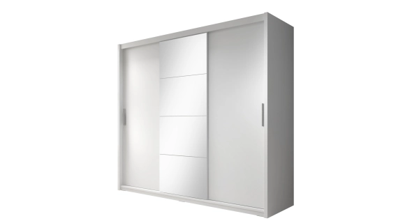 Skříň ERONGO 235, bílý mat