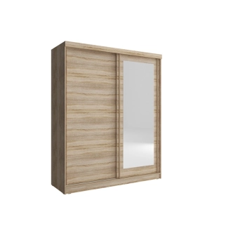 Skříň FELLOW 200 cm, dub sonoma 