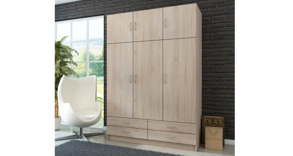Skříň JADIEL, dub sonoma