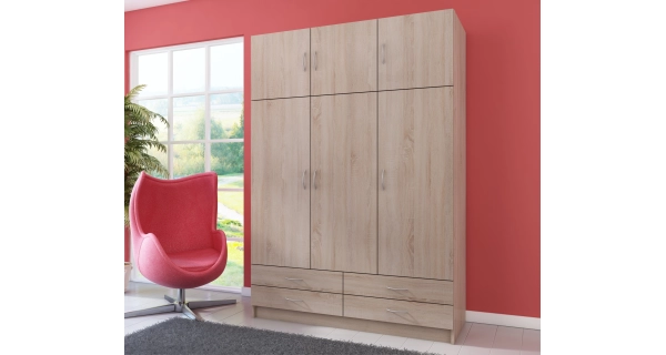 Skříň JADIEL, dub sonoma