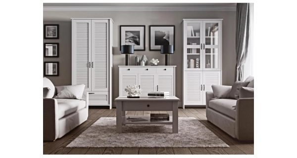 Skříň NORYCTER 3D, bílá