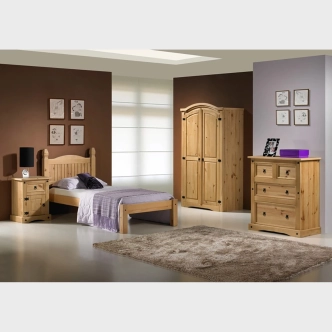 Skříň PIMBOW 2D, medová borovice 