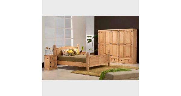 Skříň PIMBOW, masiv borovice, vosk