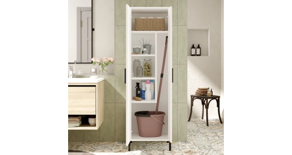 Skříň SOLVEL, bílá