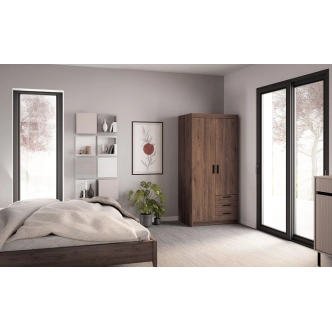 Skříň TEKEN 2D 3S, dub lefkas