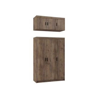 Skříň TEKEN 3D, dub lefkas