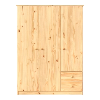 Skříň trojdveřová VESTRIS, masiv smrk