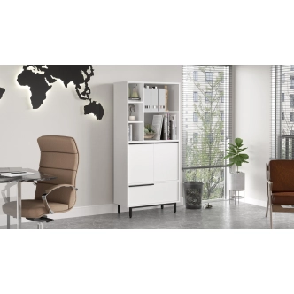 Skříň VELVON typ 2, bílá