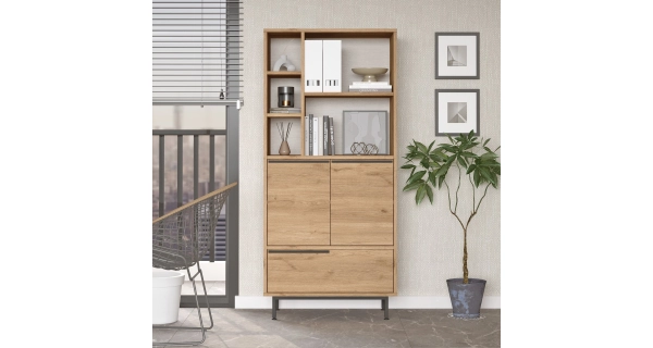 Skříň VELVON typ 2, vlašský ořech