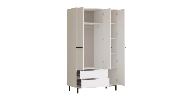 Skříň VELVON typ 3, bílá