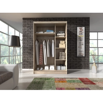 Skříň WILLIE 130 cm, dub sonoma