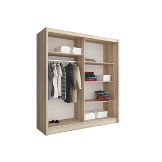 Skříň WILLIE 180 cm, dub sonoma