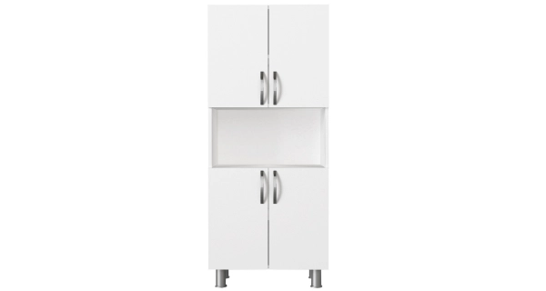 Skříňka do koupelny CASH, bílá