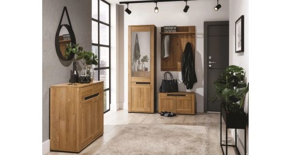 Skříňka KITONGO 12, dub granson/grafit