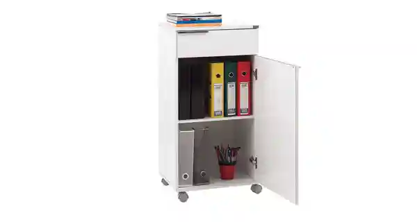 Skříňka LENZ, bílý lak DOPRODEJ