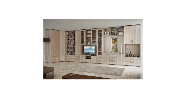 Skříňka na TV TEBING, dub sonoma