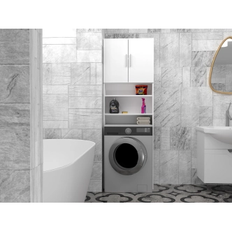 Skříňka nad pračku MODO, bílá DOPRODEJ