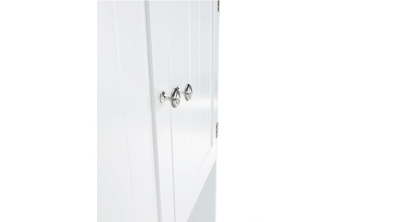 Skříňka nad WC/pračku NEATE, bílá