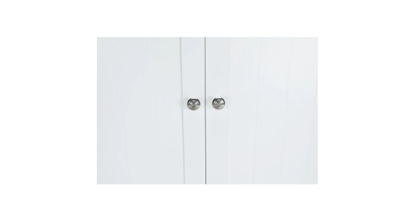 Skříňka nad WC/pračku NEATE, bílá