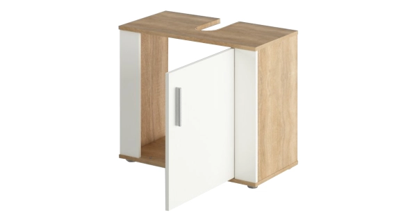 SORVEN koupelnová sestava, dub sonoma/bílá