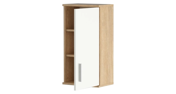 SORVEN koupelnová sestava, dub sonoma/bílá