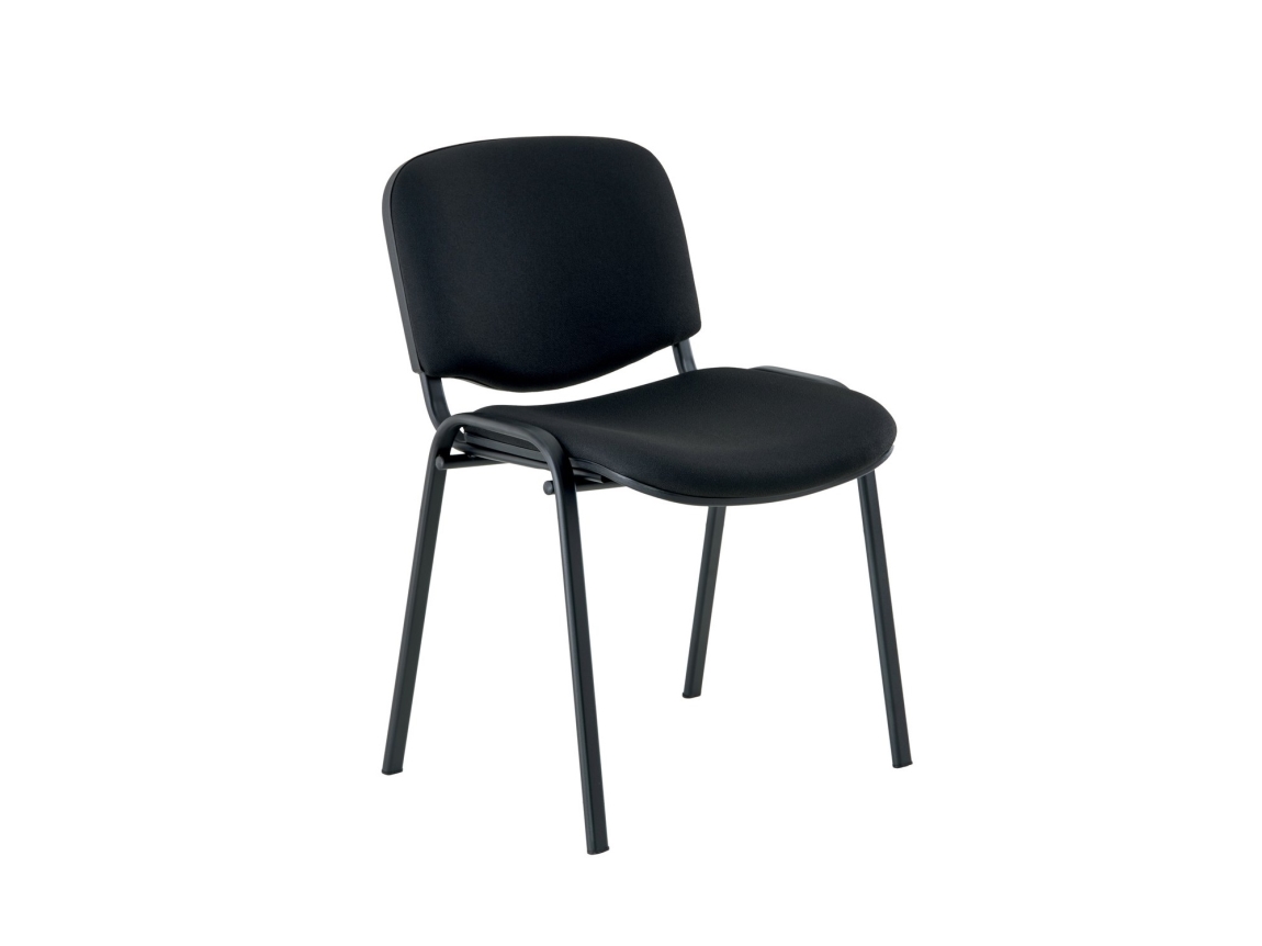 Levně Stohovatelná židle AMITIN, černá