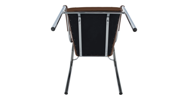 Stohovatelná židle MALIGOR, hnědá