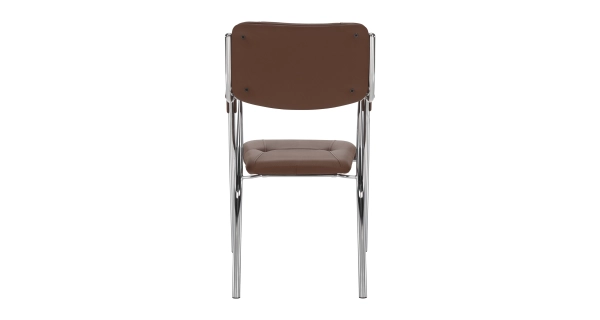 Stohovatelná židle MALIGOR, hnědá