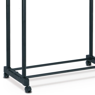 Stojan na šaty GALVA, černá/chrom