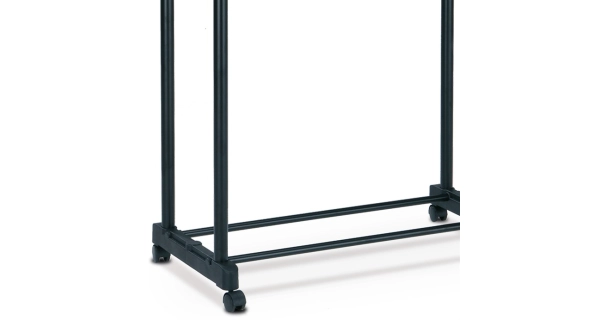 Stojan na šaty GALVA, černá/chrom