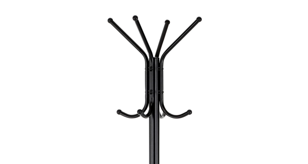 Stojanový kovový věšák GUALAN, černá