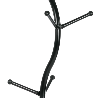 Stojanový věšák LAURIE, černý matný lak