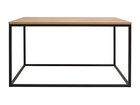 Levně Konferenční stolek HOKAL 100 cm, dub lancelot, 5 let záruka