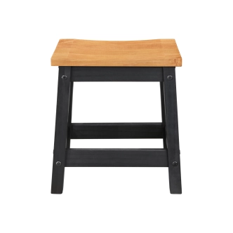 Stolička TOGO, masiv borovice/černý vosk