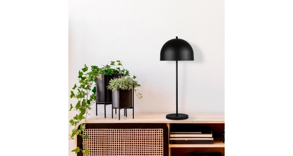 Stolní lampa MIRLON 2xE14 24x58 cm, černá