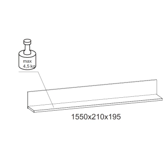 Studentský pokoj JAMASOTA 5, bílý mat/grafit