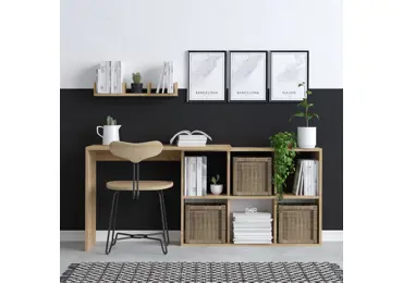 Studijní stůl ALLEN, dub